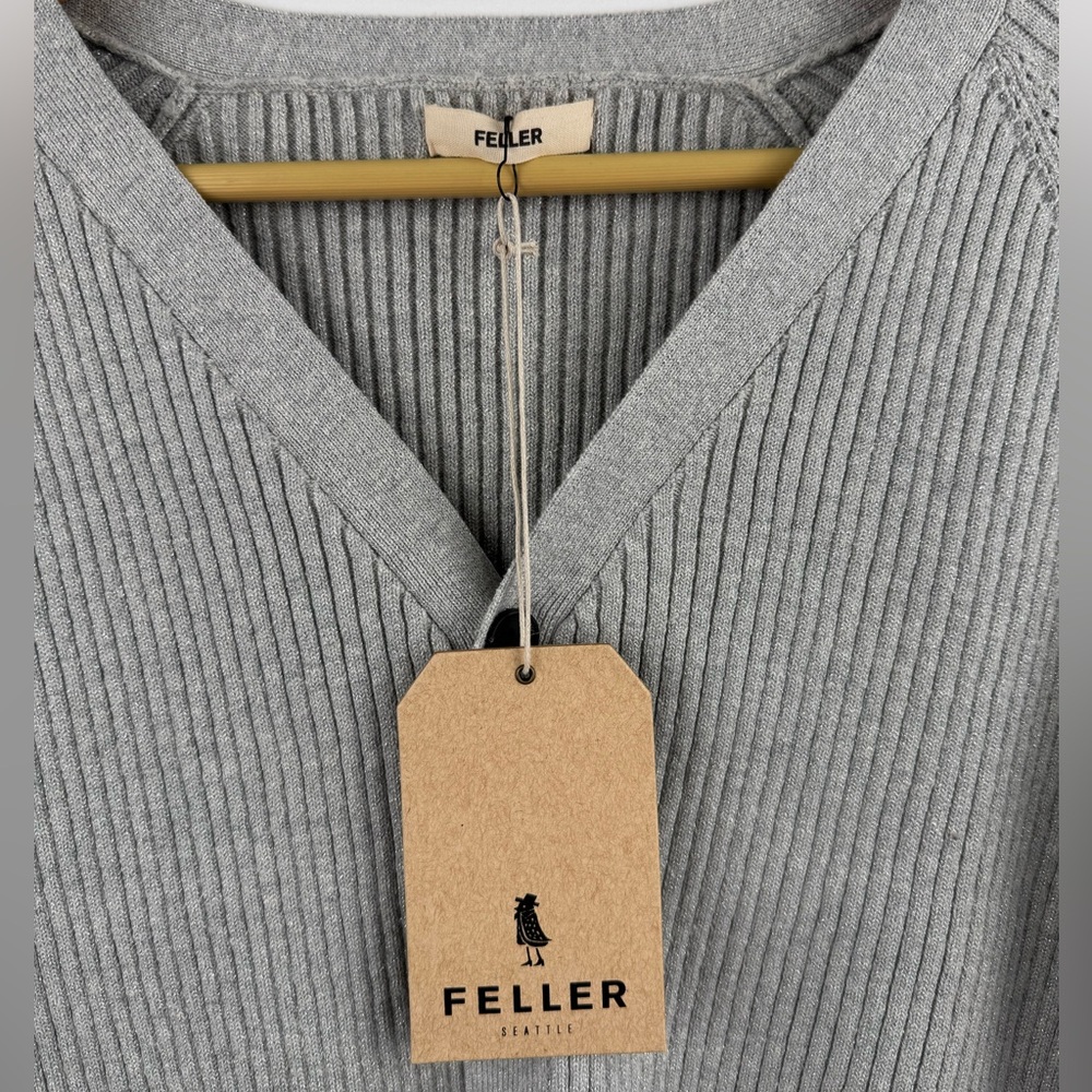 NWT Feller Women‎ Olivia Ribbed Cardigan Size XS/S - Picture 3 of 5